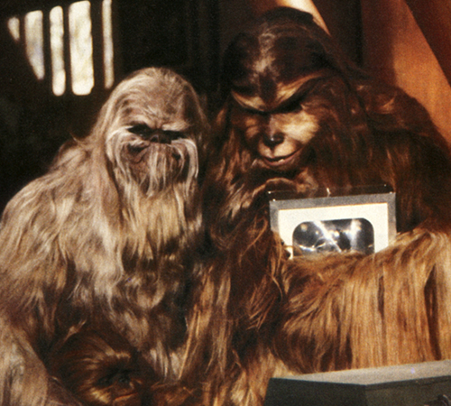 The Star Wars Holiday Special 1978 Wookie Itchy and Malla