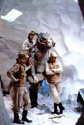 Between scenes pose with a Tauntaun.