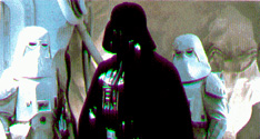 Darth Vader stops outside the Wampa trap door. Image courtesy of T-Bone Fender.