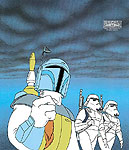 Boba Fett and Stormtroopers