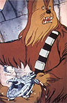 Chewie destroys the talisman