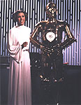 Leia and Threepio 5 - photo courtesy of Michael Poutous