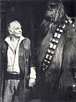 Saun Dann and Chewbacca